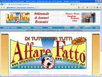 www.affarefatto.net - Settimanale di annunci economici